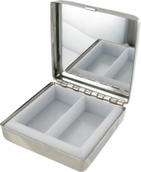 ENG06N- Nickel Square Pill Box